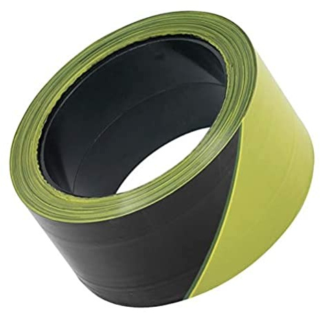 KS TOOLS 917.3896 Rubalise, 50 mm x 100 m, Schwarz/Gelb