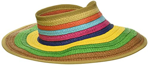 San Diego Hat Company Damen Verstellbares Packbares Visier Roll-Up - Mehrfarbig - Einheitsgröße