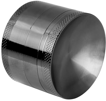 Anpro Herb Grinder Premium Aluminum, Portable Herbal Grinders with Sifter and Magnetic Top for Dry Herb and Spices - 2.15 Inches