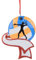Personalisierter Volleyball-Mädchen-Weihnachtsbaumschmuck – weibliche Volleyballspieler-Ornament – einzigartiges Andenken Geschenke für Frau, Team-Fan, Trainer