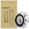 SkyBand Traspirante Sport Silicone Classica Cinturino per Smartwatch Polar Grit X (Bianca)