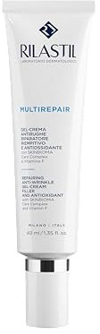 Rilastil Multirepair Reparierende, Feuchtigkeitsspendende und Elastifizierende Anti-Falten-Gesichtscreme mit Vitamin F, Für Normale und Mischhaut, 40 ml