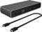 ICY BOX Thunderbolt 4 Docking Station (10-in-1) für 2 Monitore (4K 60Hz) / 1 Monitor (8K 30Hz), 2x TB4 Ports (40Gbit/s), 4x USB 3.1, USB-C, 1x HDMI, 96W PD Laptop/Mac, Ethernet, IB-DK8801-TB4