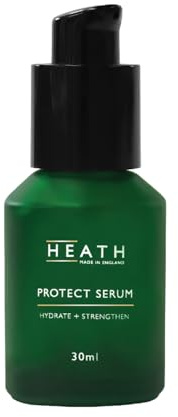 Heath Men’s Hydrating Serum 30ml, Hydrate and Strengthen, Daily Protection, Eliminates Dehydration, Fine Lines, Dullness and Pollution, Gift For Him, Travel Size, Vegan Friendly
