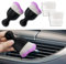 deemars 2PCS Auto-Innenraum-Reinigungsbürste, Weiche Borsten Auto Detailing Pinsel, Universal Auto Detail Pinsel Auto Dash Duster Pinsel für Armaturenbrett Lüftungsöffnungen Leder (Weib+Lila)