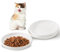 Howise 3 PCS Ceramic Cat Bowls, Howise Pet Bowl Cat Dishes for Food and Water, 5.5 in Cat Food Dish 3 Pack Cat Food Bowls Set Small Dog Dish