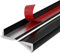 Bordure de Carrelage Autocollante 10pcs, Bordure de Carrelage Décorative en Aluminium, Bordure d'angle en Métal Brossé, Moulure Autocollante pour la Protection et la Décoration de la Maison