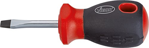 Vigor Tournevis court, fente 5,5 mm, 1 pièce, V1208