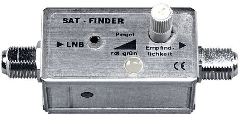 Skymaster Sat- Finder,klein LED-Anzeige und Tonsignal