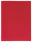 Favorit, Portalistino, 80 Buste Buccia D'Arancia, 22 x 30cm, Rosso