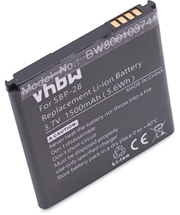 vhbw batteria compatibile con Asus Padfone smartphone cellulare (1500mAh, 3,7V, Li-Ion)