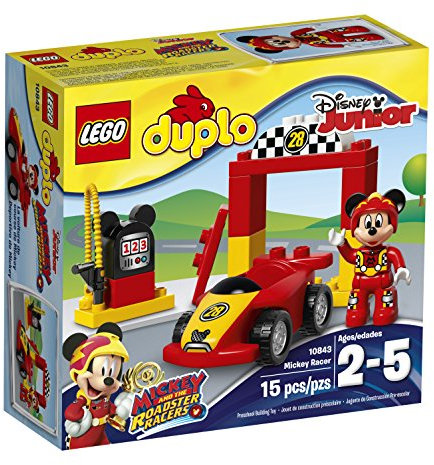 LEGO Duplo Brand Disney 6174752 Mickey Racer 10843 Building Kit (15 Piece)