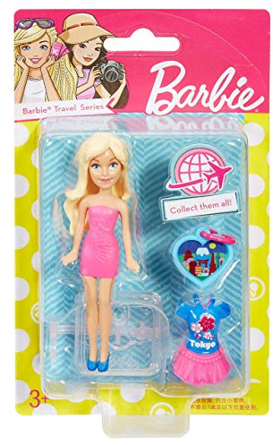 Barbie Mini Play Travel Doll Tokyo