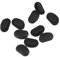 Supvox Silikon Nasenpads Brille Nasenpolster Selbstklebend rutschfeste Brillen Pads für Gläser Sonnenbrille 20 Stücke (Schwarz)