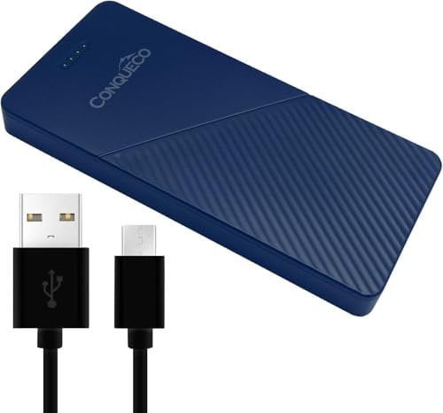CONQUECO Rechargeable Battery/Power Bank 3.7v 10000mAh Compatible with CONQUECO Heated Jackets,Vest(Type-C/USB-C Port, not Barrel Port)