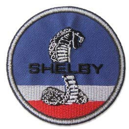 PATCHMANIA Shelby Cobra Racing Logo 7,6 cm Aufnäher Bügelbild, Patch Embroidered Patches Iron on
