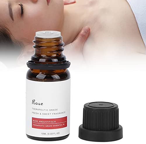Ätherische Öle, 10ml Rosenöl, Verbesserung der Gesundheit Aromatherapie Spa mit Duftöl Raumduft, Verwendung in Aromatherapie und Diffusoren