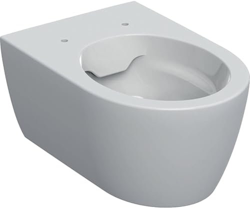 Geberit Wand-WC, Tiefspüler iCon 35,5x53cm, ge F., rimfr., we. K-Tect
