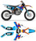 Kit De Gráficos Compatible con KT.M EXC 2005 2006 2007 (Size : 1)