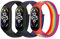 Bcuckood Nylon Armband kompatibel mit Xiaomi Mi Band 7/6/5/4/3 /Amazfit Band 5, verstellbares atmungsaktives Sport Nylon Schlaufen Ersatzarmband für Xiaomi Mi Band 7 6 5 NFC für Männer und Frauen