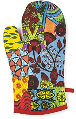 Excelsa Afrika Ofenhandschuh, Einheitsgröße, Futter 100% Baumwolle, Füllung aus Polyester