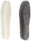 riemot 2 Paar Echte Lammfell Einlegesohlen für Damen Herren Winter Warme Schaffell Einlegesohlen Weiche Kuschelige Flauschige Lammfell Schuheinlagen für Schneestiefel,Hausschuhe Beige Grau Gr.37 EU