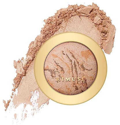 KIMUSE Lighting Glow Baked Foundation, Brighten Color, Color Corrector, Puder Make-up, Deckt Unreinheiten ab, Ebenmäßigen Teint, leichte, natürlichem Finish