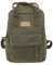 TeeYee Canvas Rucksack Damen Backpack mit Griff Große Kapazität Mädchen Daypack Schulrucksack mit Mehre Fächer grün
