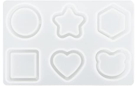 Silicone Shaker Mold Epoxy Mold Resin Casting Shaker Mold with Seal Films DIY Jewelry Pendant Making Mould Molds for Resin