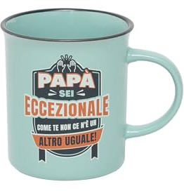 Mr. Wonderful WOA2413614IT Mr.Wonderful-Taza-papá, eres excepcional. Como Tú No Hay Otro Igual, Ceramic