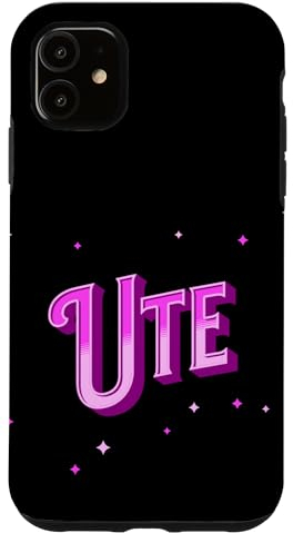 Hülle für iPhone 11 Ute Namen personalisiert