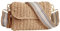XINGSHUNFU Straw Purses Crossbody Bags For Women,Woven Summer Handbag Shoulder Bags(Brown Spots)