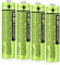 CUCESH 4Pack BK-40AAABU AAA Rechargeable Battery 400mAh 1.2V for Panasonic Cordless Phone Ni-MH AAA Batteries for Remote Controls, Electronics