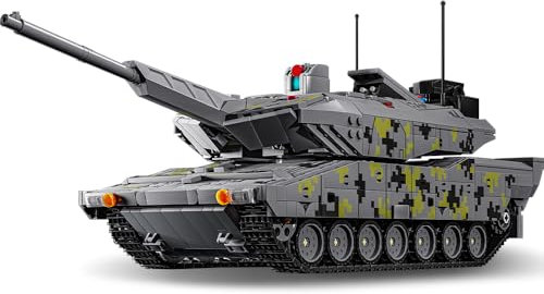 MISINI M6518 Panther KF51 Tank Klemmbausteine Bausatz, 2235 PCS Kreative schwere Tank Modular Bricks Modell, pädagogische Geschenke für Teens Militär Enthusiasten und Erwachsene