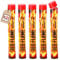 h2i Bengalo - Bengalfeuer | 5 St. | Rot | 40 s | Kraftvolle Handfackel für spektakuläre Lichteffekte | Leuchtfackel & Lanzenlicht mit Heller Flamme & Rauch | Ideal für Partys & Events | i | Kat F1