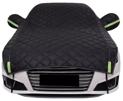 Halbgarage Für VW Sharan 1995-2022, Dicke Autoplane, Autoplane Wasserdicht, Windschutzscheibenabdeckung, Schnee- Und Frostschutz(B,Sharan 2010-2022)