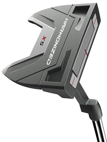 Wilson Putter ARMONIZZATO X5, Chipper Donna, Grigio/Bianco/Rosso, 33