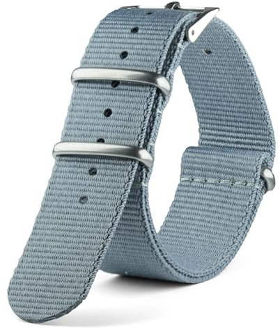 Neckarian NATO Strap 18mm Army Uhrenarmband Nylon G10 Military Watch Band für Männer Frauen Unisex