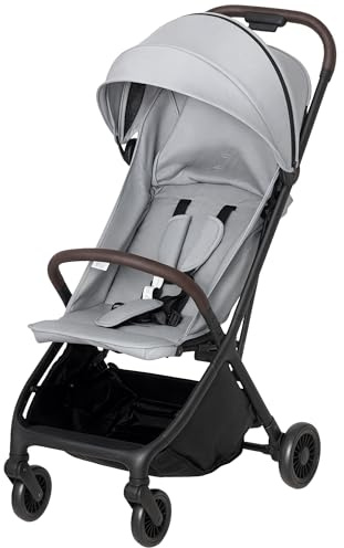 AIYAPLAY Baby Stroller Foldable Adjustable Seat from Birth 6.3kg Light Grey