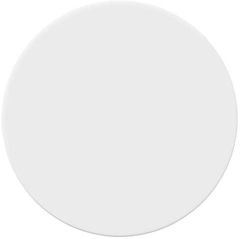 vidaXL Table Top White 40 x 40 x 1.5 cm Engineered Wood, A Stylish, Round Garden Table Top for Outdoor Dining, Modern Terrace Furniture, Durable Engineered Wood Design Surface