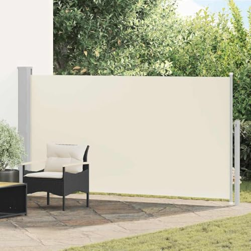 Emmtore Toldo Lateral de jardín o terraza Crema 160x300 cm