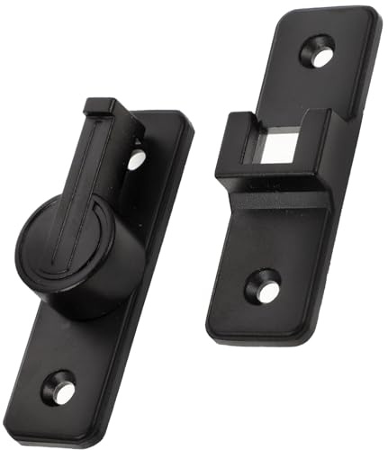 STAHAD Rotatable 90 Degree Barn Door Latch Lock for Window Shutters and Gate Security