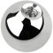 Titan Piercing Kugel 1,6 x 3 mm, Piercing Schmuck Verschluss