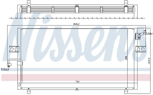 Nissens Condenser - 94499