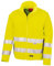 Result Core Herren Hi Vis Winter Softshell Jacke, Wasser und Wind abweisend (L) (Neon Gelb)