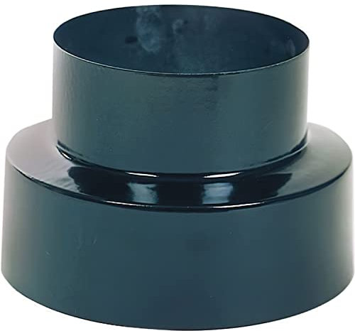 Reducción Estufa Vitrificado Color Negro de 120 a 110 mm.