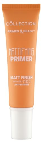 Collection Cosmetics Primed and Ready Mattifying Pore Minimizer, matte Gesichtsgrundierung für trockene Haut, 25 ml, transparent