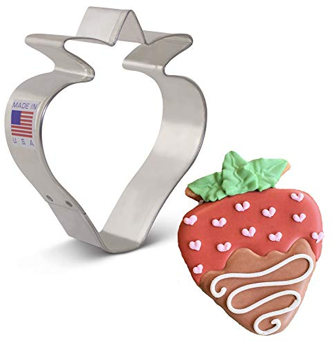 Keksausstecher Erdbeere - Obst, 8,9 cm - Ausstechformen von Ann Clark