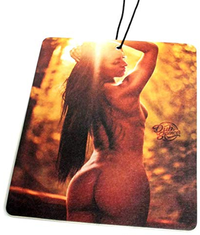 1x erotischer Auto Duftbaum Janine sexy Po Erotik Lufterfrischer Autoduft FKK Porno Aroma Duftspender