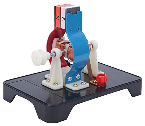 Kit fai da te motore elettrico, kit di montaggio motore generatore di modelli di motori CC in miniatura per laboratori scolastici, scienze fisiche